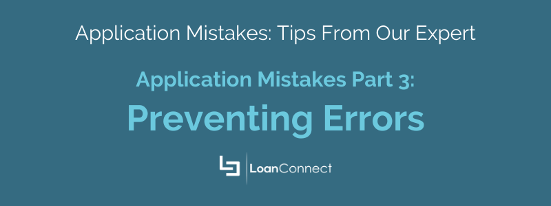 Preventing errors